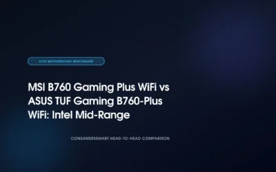MSI B760 Gaming Plus WiFi vs ASUS TUF Gaming B760-Plus WiFi: Intel Mid-Range Motherboard Battle (2026)