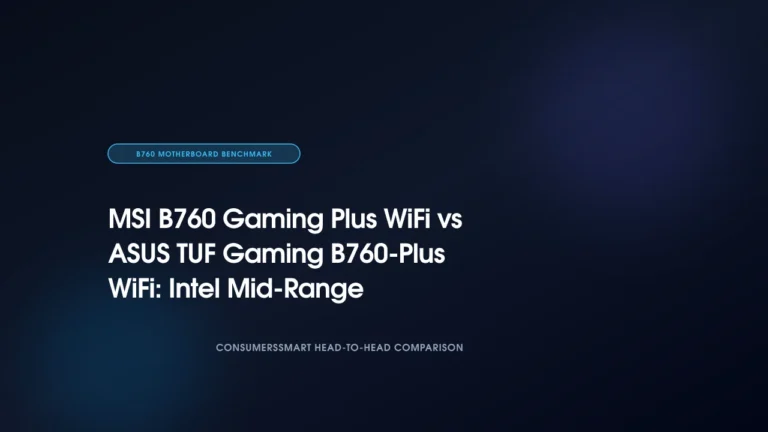 MSI B760 Gaming Plus WiFi vs ASUS TUF Gaming B760-Plus WiFi: Intel Mid-Range Motherboard Battle (2026)