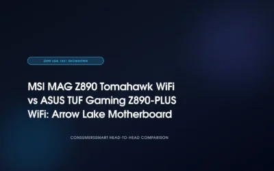 MSI MAG Z890 Tomahawk WiFi vs ASUS TUF Gaming Z890-PLUS WiFi: Arrow Lake Motherboard Showdown (2026)