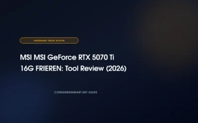 MSI MSI GeForce RTX 5070 Ti 16G FRIEREN: Tool Review (2026)