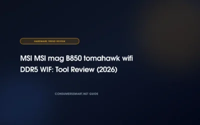 MSI MSI mag B850 tomahawk wifi DDR5 WIF: Tool Review (2026)