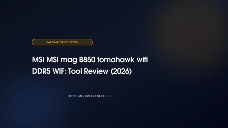 MSI MSI mag B850 tomahawk wifi DDR5 WIF: Tool Review (2026)