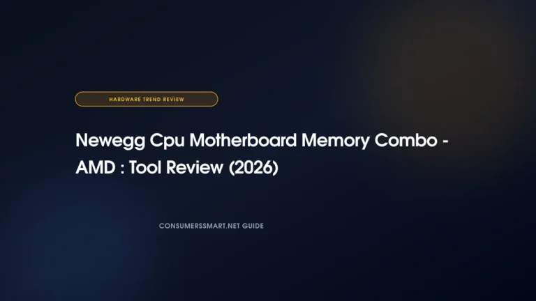 Newegg Cpu Motherboard Memory Combo – AMD : Tool Review (2026)
