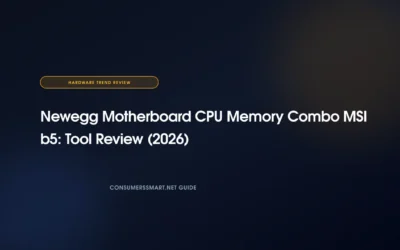 Newegg Motherboard CPU Memory Combo MSI b5: Tool Review (2026)