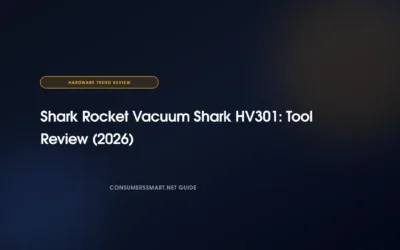 Shark Rocket Vacuum Shark HV301: Tool Review (2026)