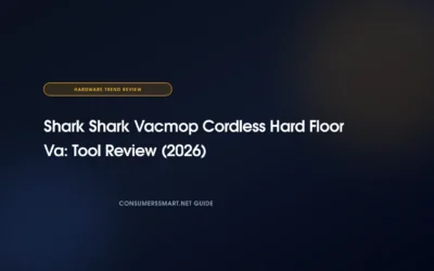 Shark Shark Vacmop Cordless Hard Floor Va: Tool Review (2026)
