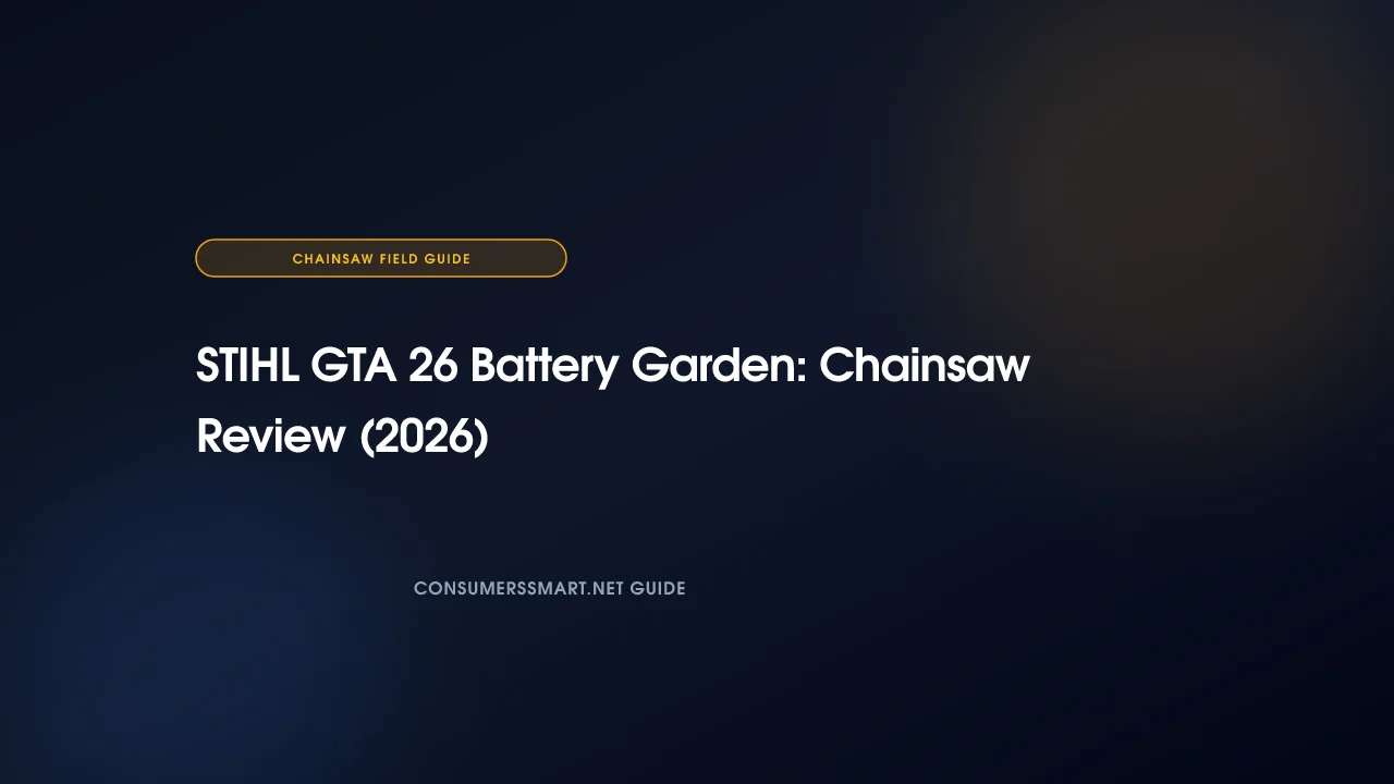 STIHL GTA 26 Battery Garden: Chainsaw Review (2026)