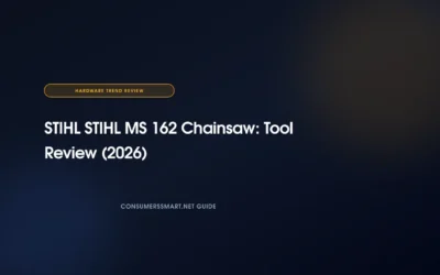 STIHL STIHL MS 162 Chainsaw: Tool Review (2026)
