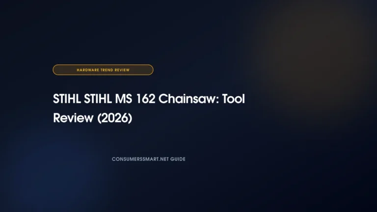 STIHL STIHL MS 162 Chainsaw: Tool Review (2026)