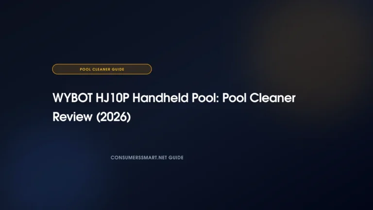 WYBOT HJ10P Handheld Pool: Cleaner Review (2026)