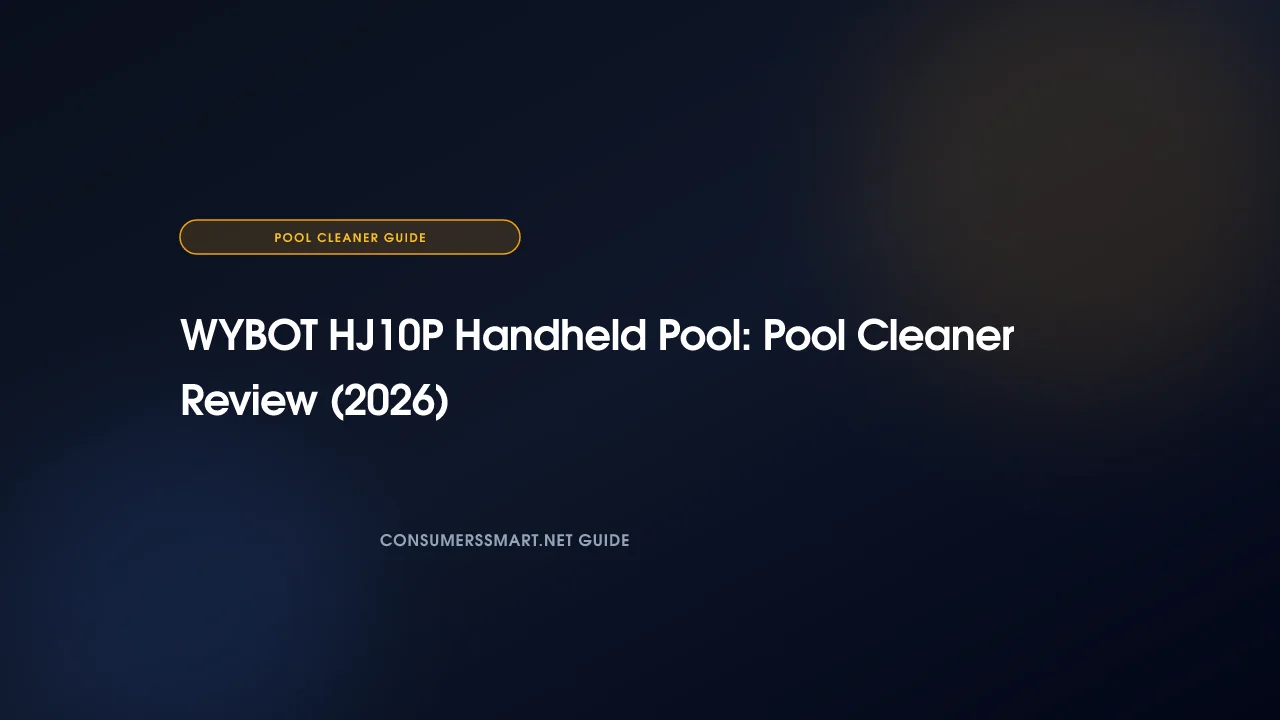 WYBOT HJ10P Handheld Pool: Cleaner Review (2026)