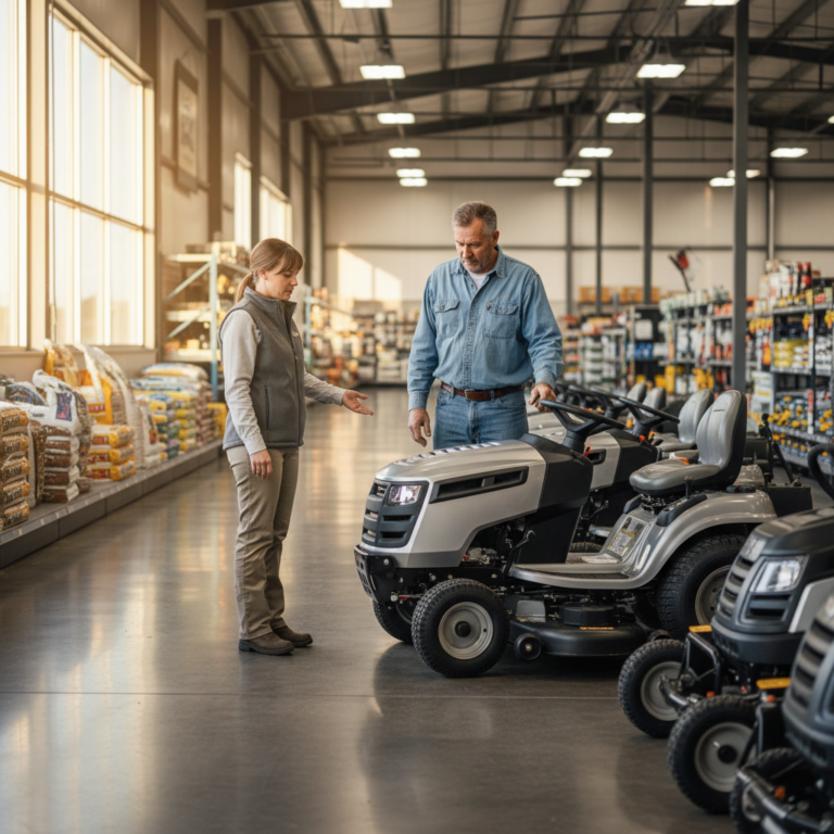 Does Tractor Supply Finance Lawn Mowers?