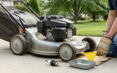 How to Change the Oil in a Lawn Mower