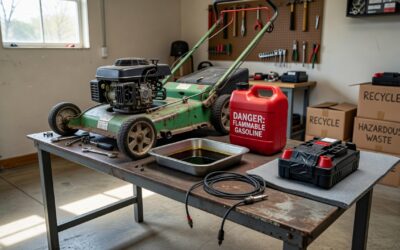 How Do I Dispose of an Old Lawn Mower? (Methods, Prep & Safety)