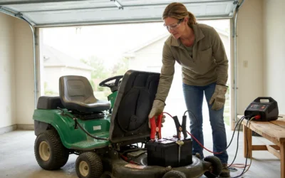 How to Charge a Lawn Mower Battery