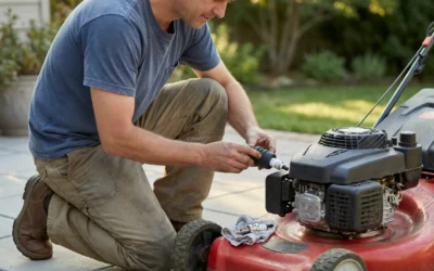 How to Clean a Lawn Mower Spark Plug