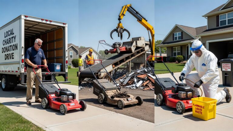 How Do You Dispose of a Lawn Mower? (Options, Steps & Local Resources)