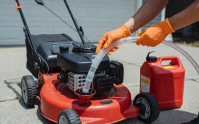 How Do You Drain a Lawn Mower Gas Tank? (3 Methods + Safety Tips)