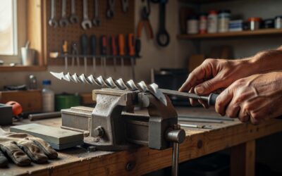 How Do You Sharpen a Reel Lawn Mower Blade?