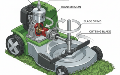 How Does a Lawn Mower Work? (Engine, Blade & Cutting Mechanics Explained)