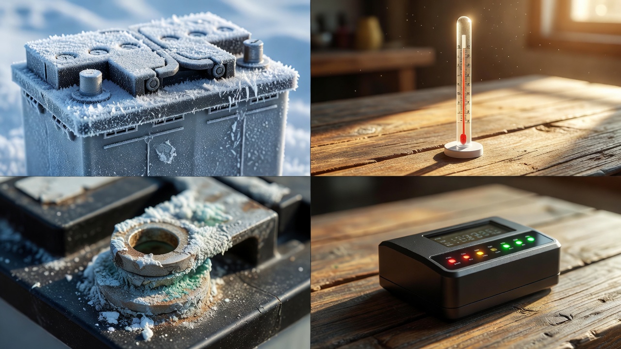How Long Does a Riding Lawn Mower Battery Last? Four factors affecting riding lawn mower battery lifespan including cold, heat, corrosion, and a smart charger
