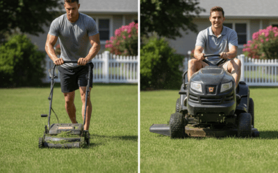 How Many Calories Can You Burn Mowing the Lawn? (Push vs. Riding Mower Estimates)
