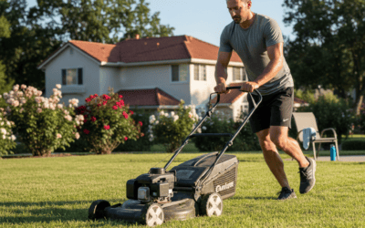How Many Calories Do You Burn Mowing the Lawn? (By Body Weight & Equipment)