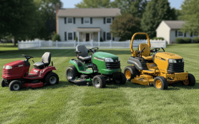 How Much Does a Riding Lawn Mower Weigh? (By Type & Size)