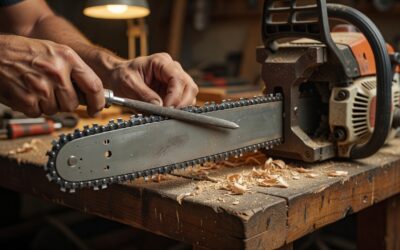 How to Sharpen a Chainsaw Chain: A Complete Guide