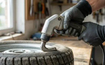 How to Break the Bead on a Lawn Mower Tire