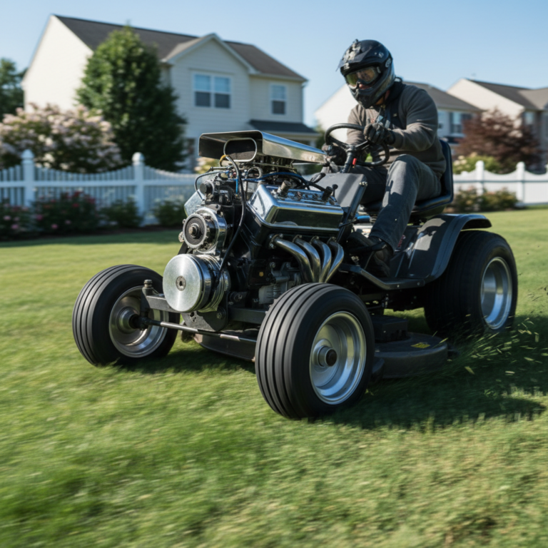 How Do You Build a Fast Lawn Mower? (Engine Upgrades and Performance Guide)