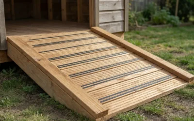 How to Build a Shed Ramp for a Riding Lawn Mower