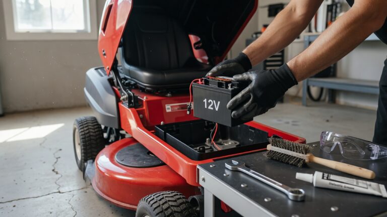 How to Change a Lawn Mower Battery: Step-by-Step Guide for Push & Riding Mowers