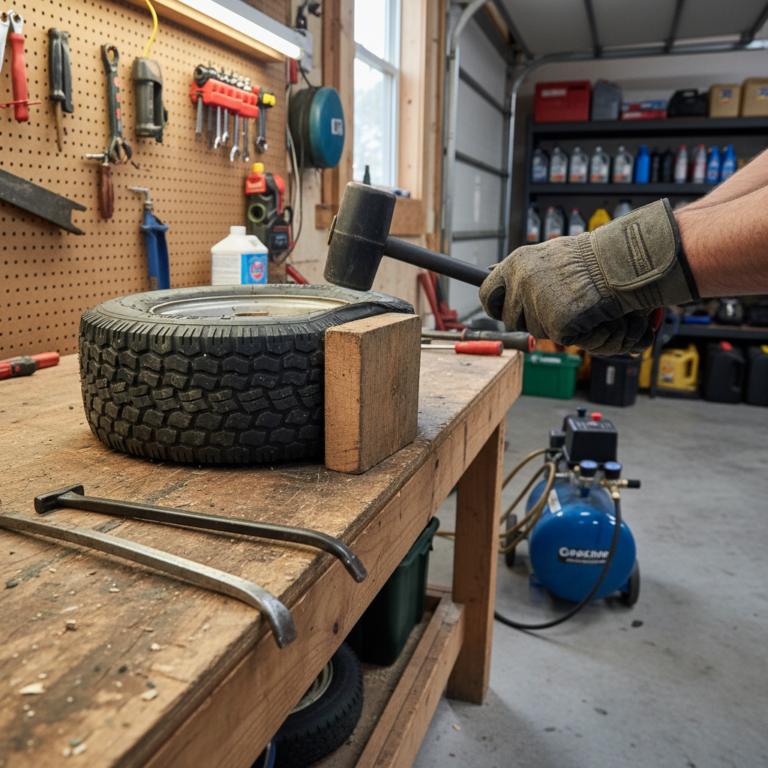 How Do You Change a Lawn Mower Tire? (Step-by-Step Guide)