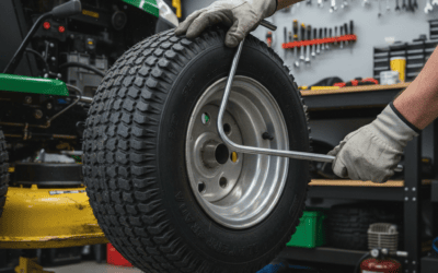 How to Change a Riding Lawn Mower Tire: Step-by-Step Guide for Beginners