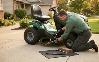 How to Change Blades on a Riding Mower Without Removing the Deck