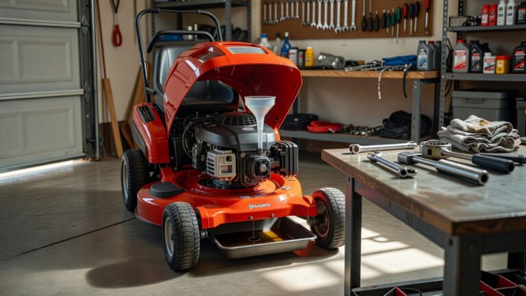 How to Change Oil in a Husqvarna Riding Lawn Mower: Step-by-Step Guide