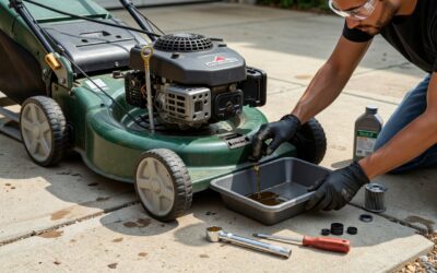 How to Change Oil in a Briggs and Stratton Lawn Mower?