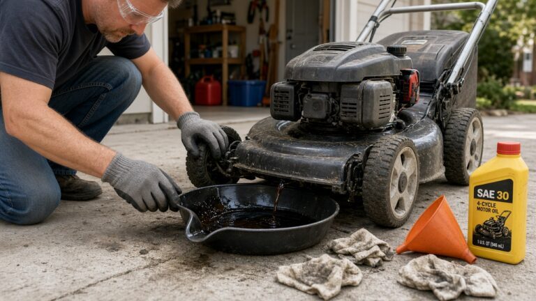 How Do You Change the Oil in a Lawn Mower? (Step-by-Step Guide)