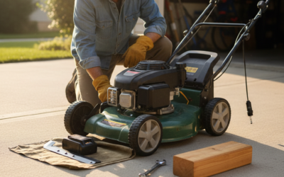 How to Change a Lawn Mower Blade Safely