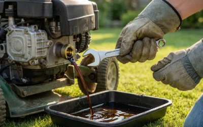 How to Change the Oil in Your Lawn Mower