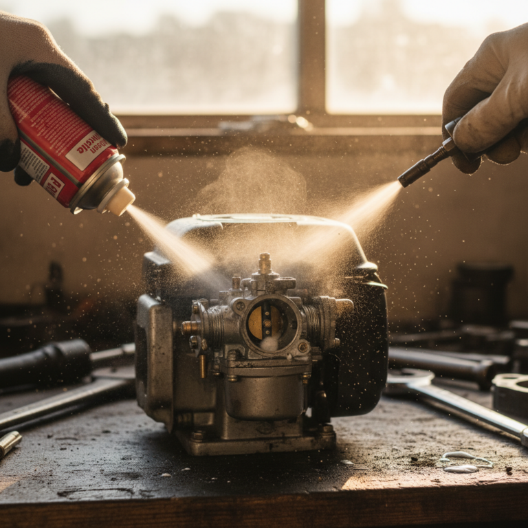 How Can You Clean a Lawn Mower Carburetor Without Removing It?