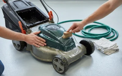 How to Clean an Electric Lawn Mower