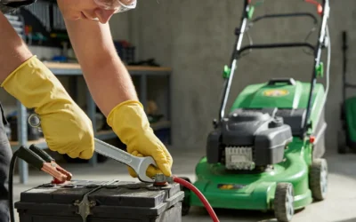 How to Connect Lawn Mower Battery