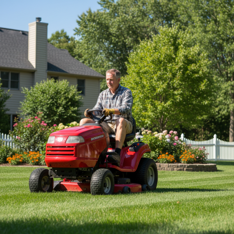 How Do You Cut Lawn with a Riding Mower? (Step-by-Step Guide)