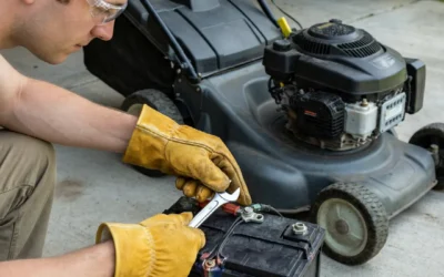 How to Disconnect a Lawn Mower Battery Safely