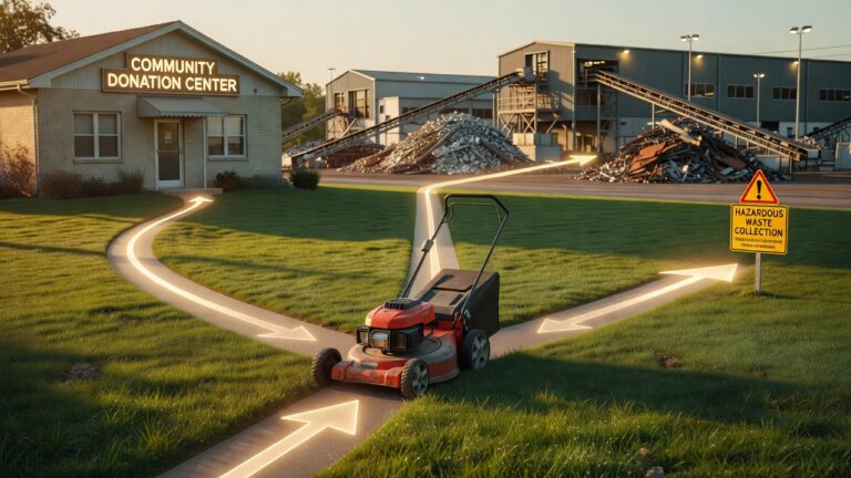 How to Dispose of a Lawn Mower: Safe Methods and Local Options