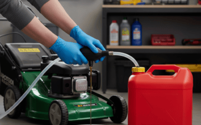 How to Drain Gas from a Lawn Mower: A Safe Step-by-Step Guide
