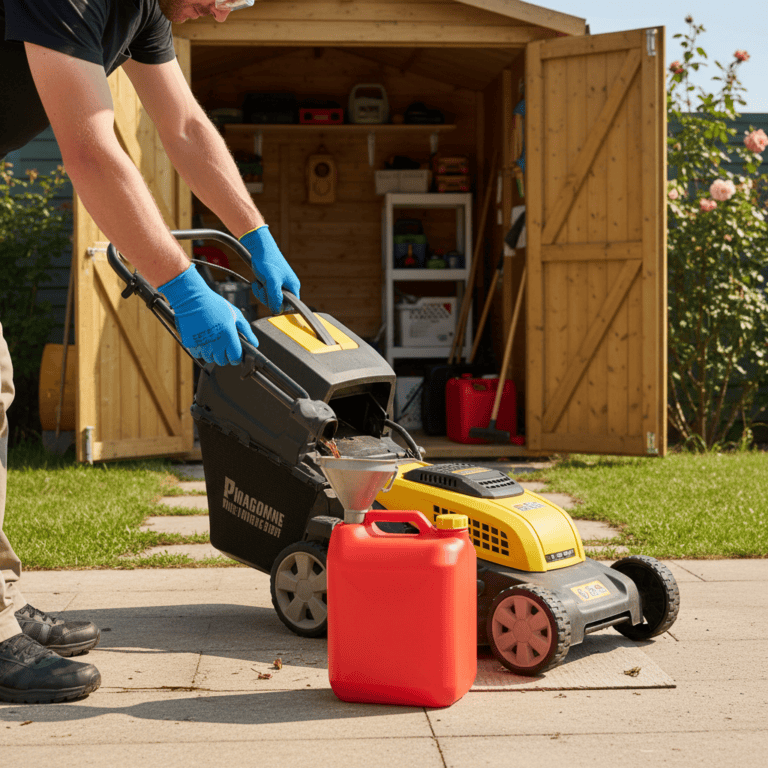 How Do You Drain Gas From a Lawn Mower? (Step-by-Step Guide)