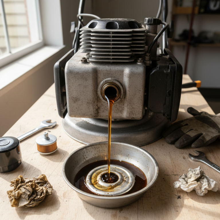 How Do You Drain Oil from a Push Lawn Mower? (Complete Guide)